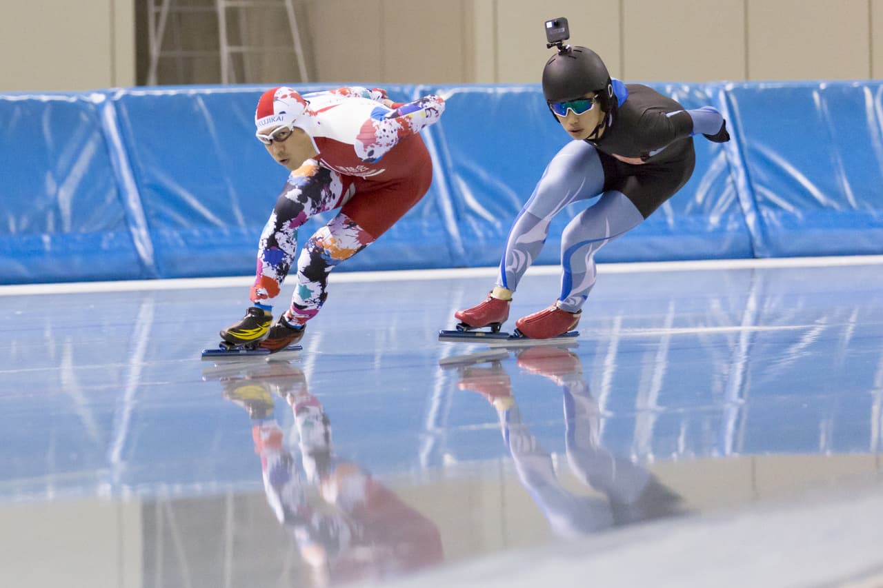Speed skating Jyoji Kato