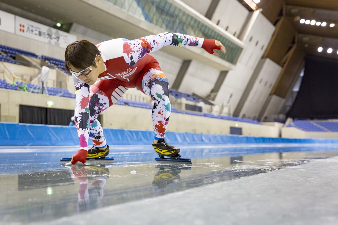 Speed Skating VR shoot for FUJITSU produced by FIXER tOKYO