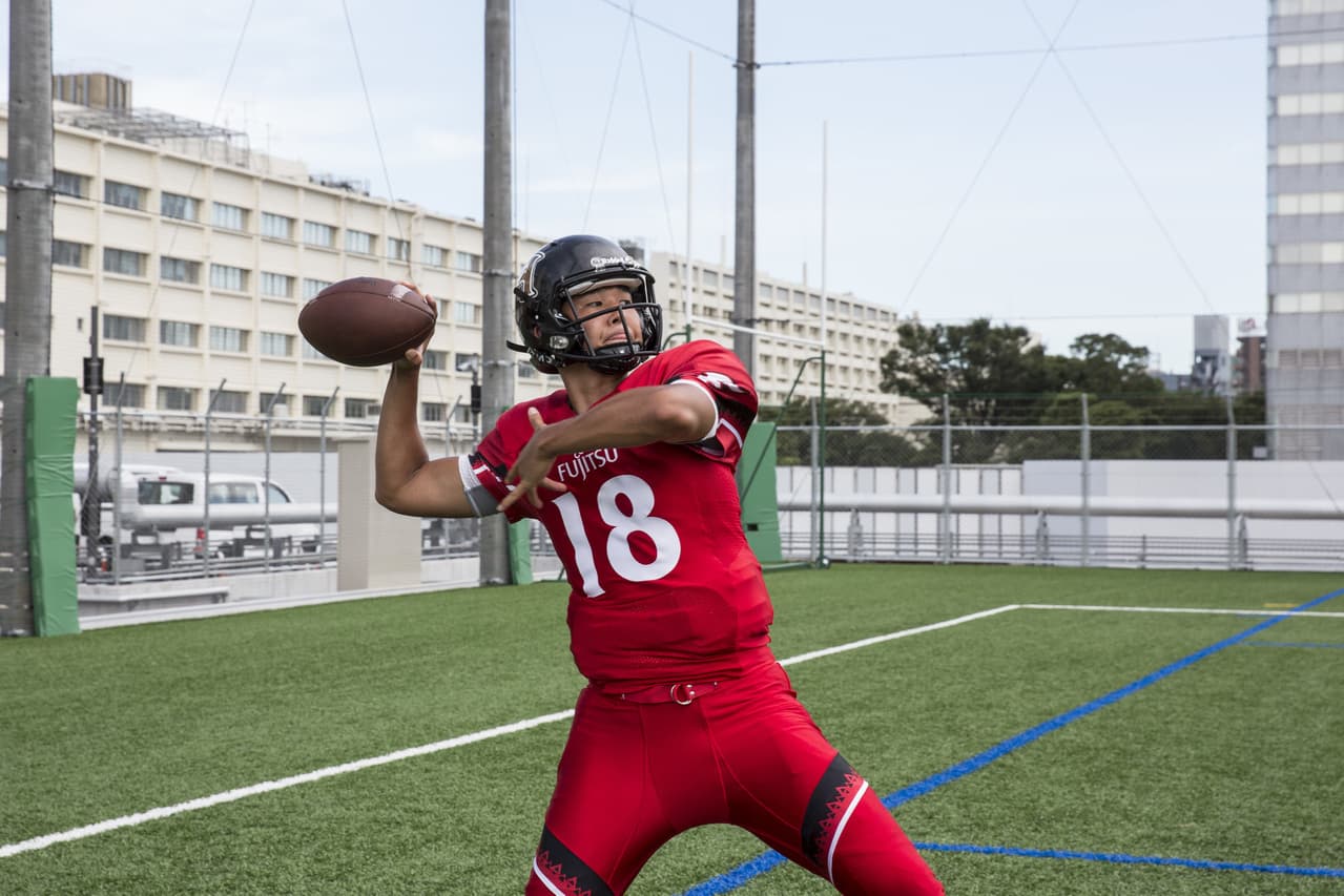 Experience American football team in Japan